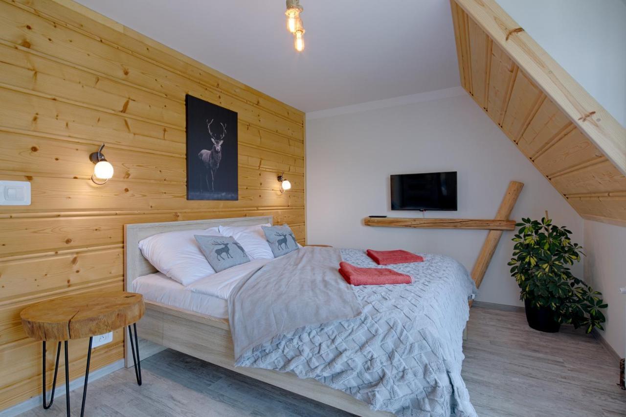 Apartament Goralska Ostoja Prywatne Wejscie Widok Na Tatry Zakopane Bagian luar foto