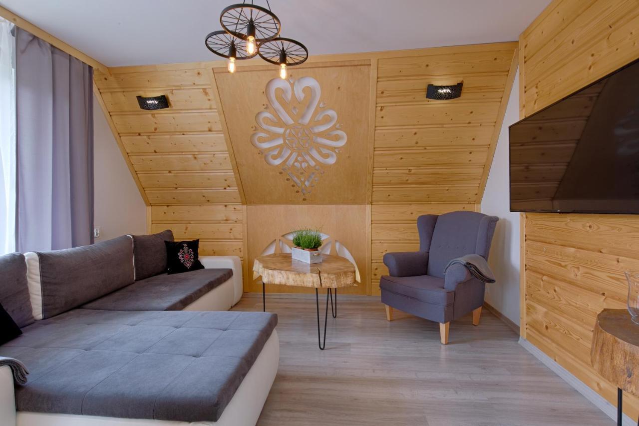 Apartament Goralska Ostoja Prywatne Wejscie Widok Na Tatry Zakopane Bagian luar foto