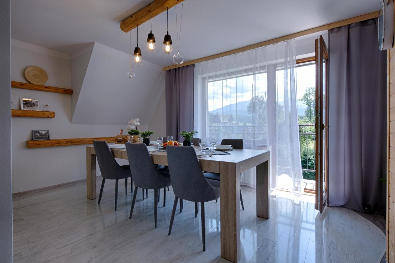 Apartament Goralska Ostoja Prywatne Wejscie Widok Na Tatry Zakopane Bagian luar foto