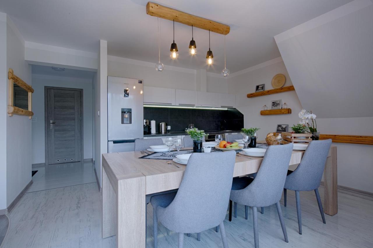 Apartament Goralska Ostoja Prywatne Wejscie Widok Na Tatry Zakopane Bagian luar foto