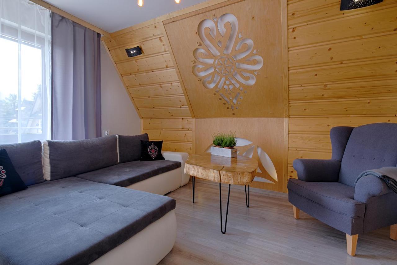 Apartament Goralska Ostoja Prywatne Wejscie Widok Na Tatry Zakopane Bagian luar foto