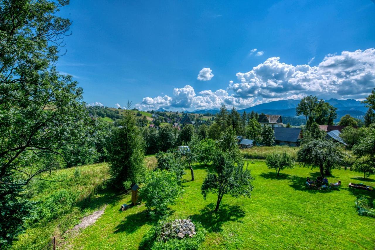 Apartament Goralska Ostoja Prywatne Wejscie Widok Na Tatry Zakopane Bagian luar foto
