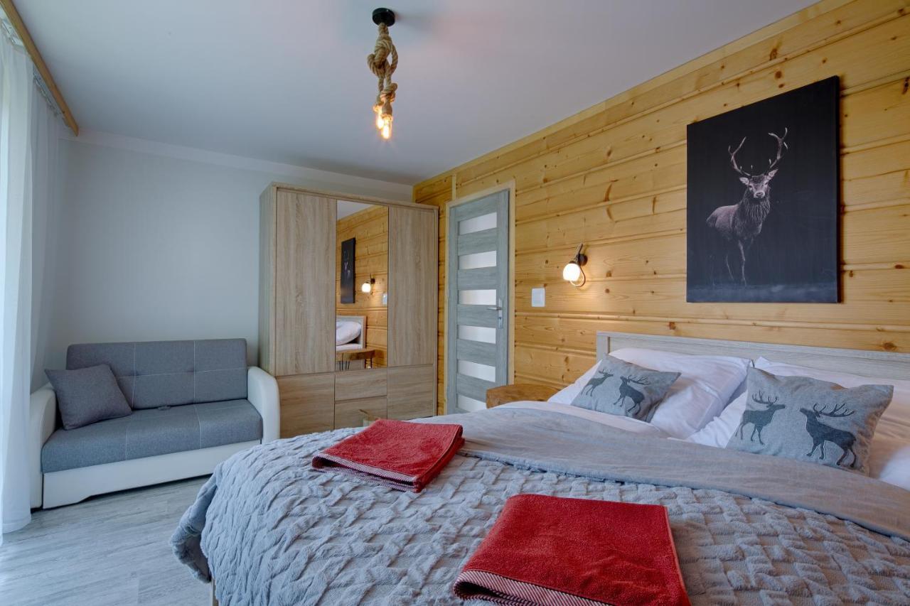 Apartament Goralska Ostoja Prywatne Wejscie Widok Na Tatry Zakopane Bagian luar foto